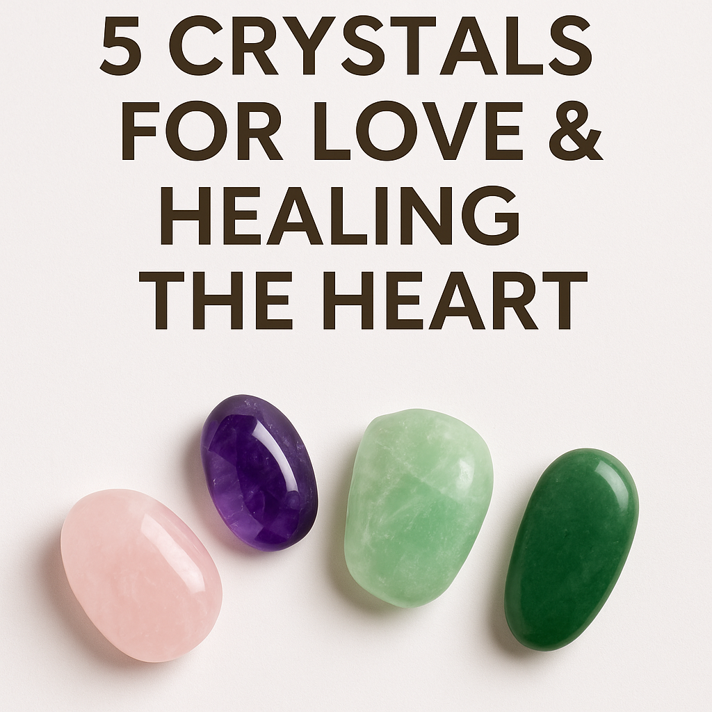 Five kinds of crystals that attract love and heal the soul