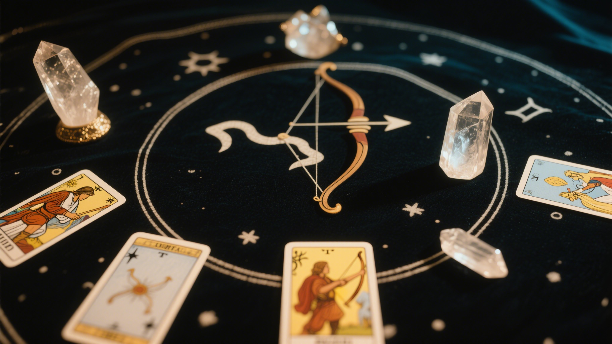 Sagittarius + Crystals + Tarot = ? A Scientific Escape Guide for Wild Horse Souls