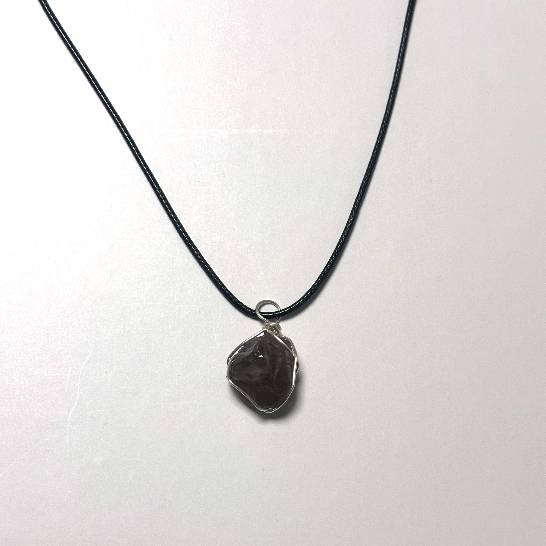 Handcrafted Black Obsidian Protection Pendant Necklace - Spiritual Healing & Grounding Jewelry