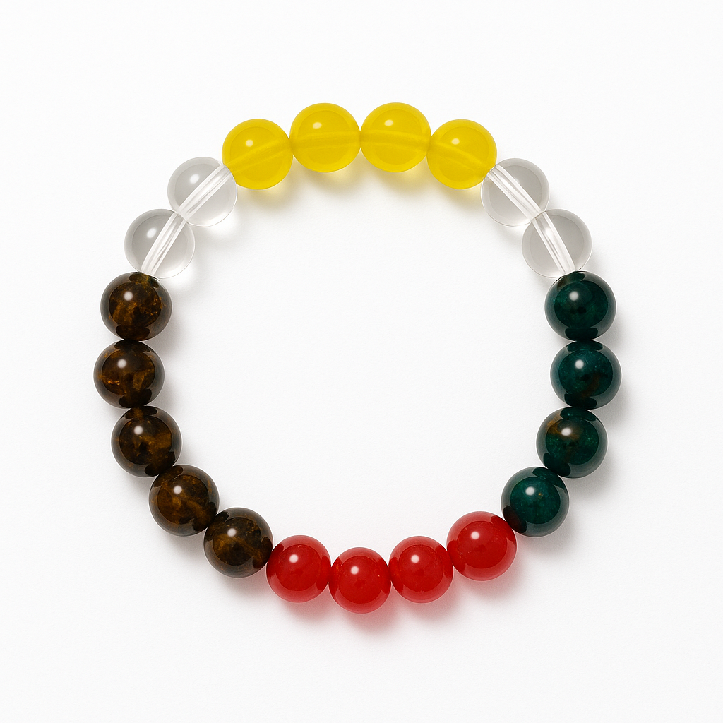 Healing Crystal Bracelet – Chakra Energy Balance with Natural Gemstones